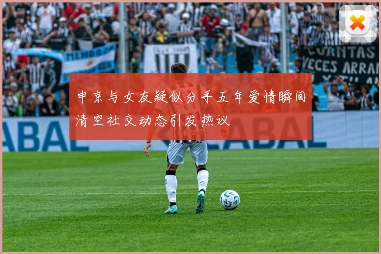 申京与女友疑似分手五年爱情瞬间清空社交动态引发热议